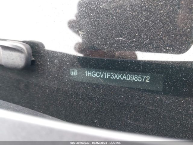 1HGCV1F3XKA098572 Honda Accord Sport