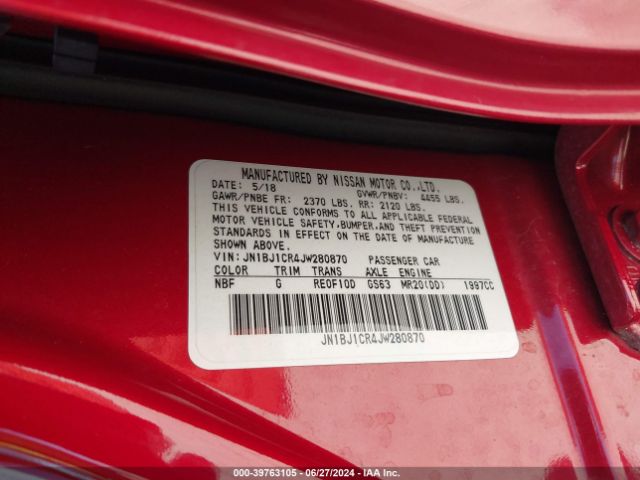 JN1BJ1CR4JW280870 Nissan Rogue Sport S
