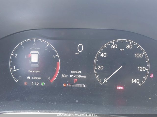 2HKRS4H76PH428727 Honda Cr-v Ex-l Awd