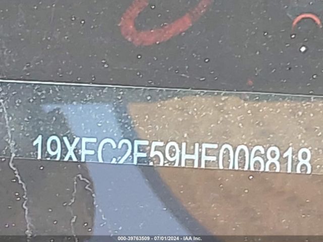 19XFC2F59HE006818 Honda Civic Lx