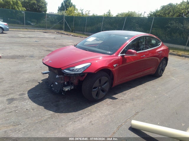 Tesla Model 3 Long Range/mid Range 2018 5YJ3E1EA2JF053324 Image 2