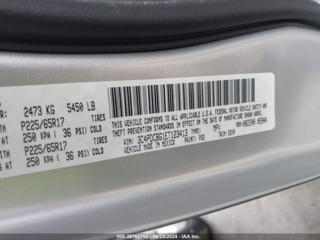 3C4PDCBG1ET123413 Dodge Journey Sxt
