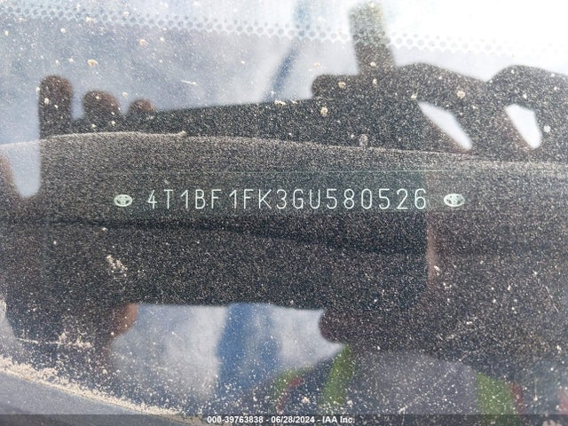Toyota CAMRY SE 2016 4T1BF1FK3GU580526 Image 9