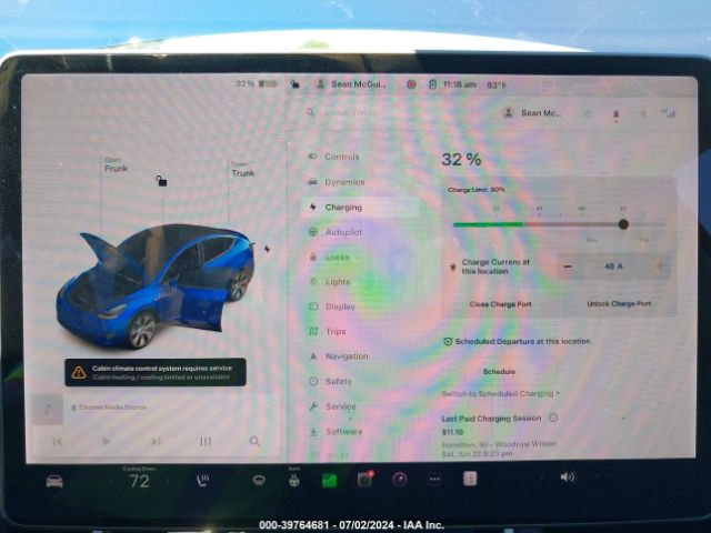 5YJYGDEE8MF105080 Tesla Model Y Long Range Dual Motor All-wheel Drive