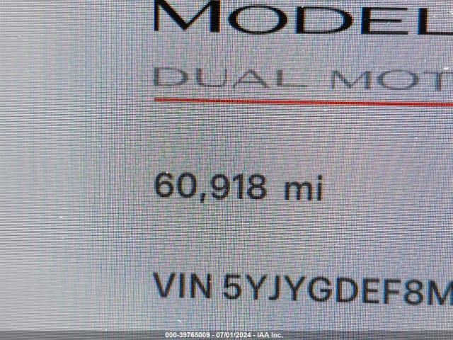 5YJYGDEF8MF251410 Tesla Model Y Performance Dual Motor All-wheel Drive