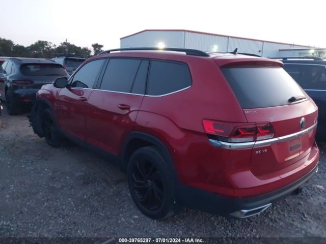 1V2JR2CA3MC511540 Volkswagen Atlas 3.6l V6 Se W/technology