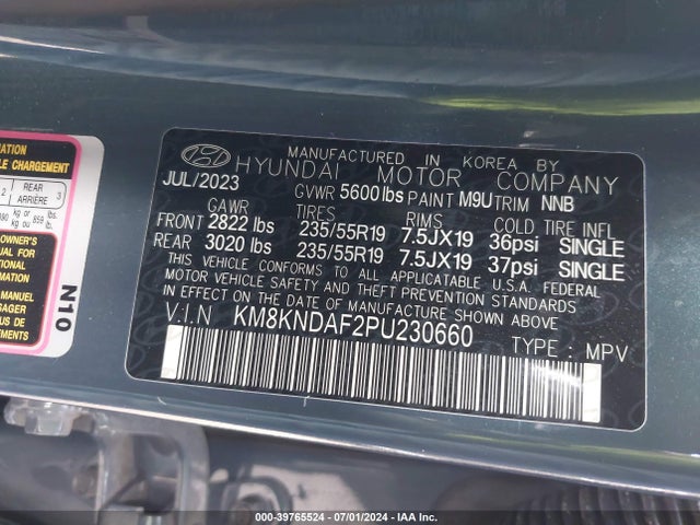 Hyundai Ioniq 5 Sel 2023 KM8KNDAF2PU230660 Image 9