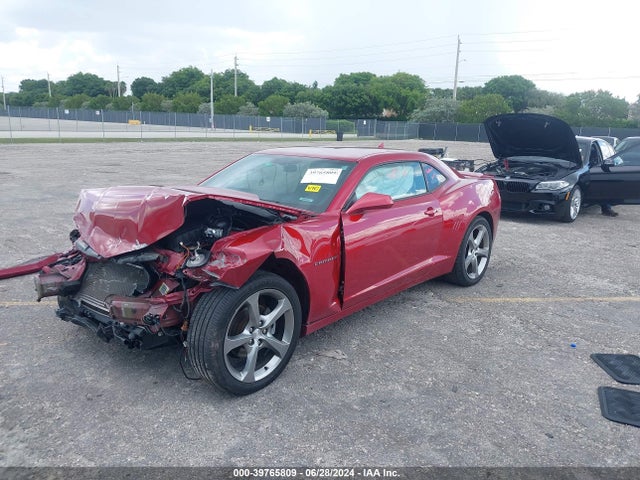 Chevrolet Camaro 2lt 2014 2G1FC1E3XE9121571 Image 2