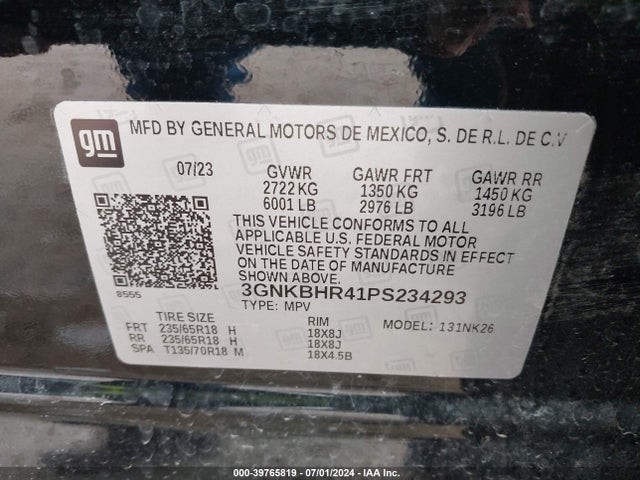 Chevrolet Blazer Awd 2lt 2023 3GNKBHR41PS234293 Image 9