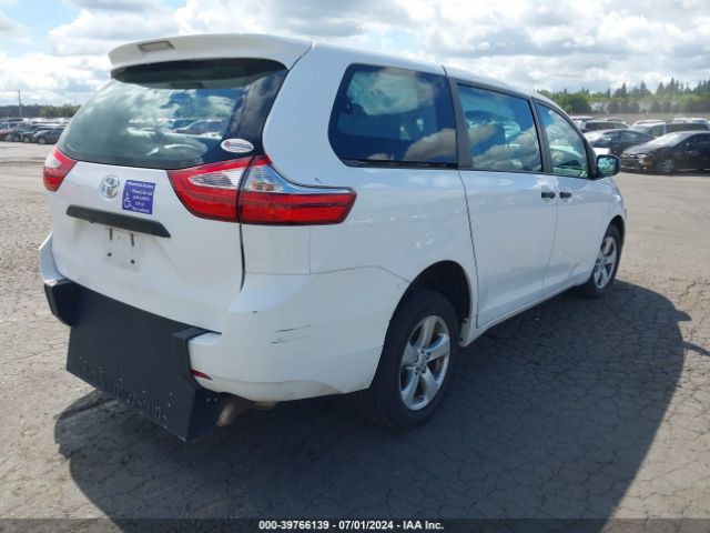 5TDZZ3DC4HS795842 Toyota Sienna L 7 Passenger