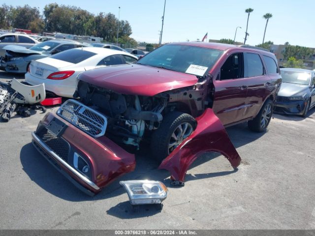 1C4RDHAG6HC759462 Dodge Durango Sxt Rwd