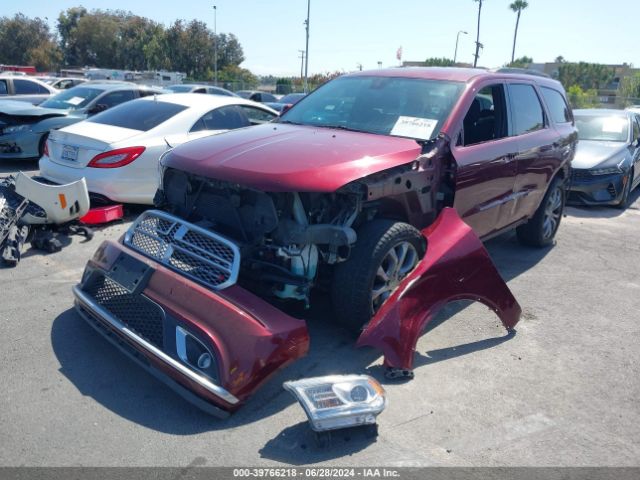 1C4RDHAG6HC759462 Dodge Durango Sxt Rwd