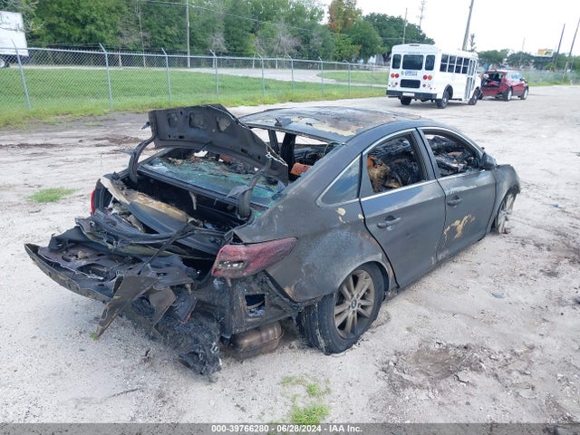 Hyundai SONATA SE 2015 5NPE24AF4FH243901 Image 4