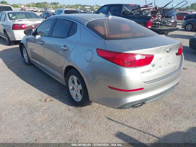KIA Optima Lx 2014 KNAGM4A79E5512921 Image 3