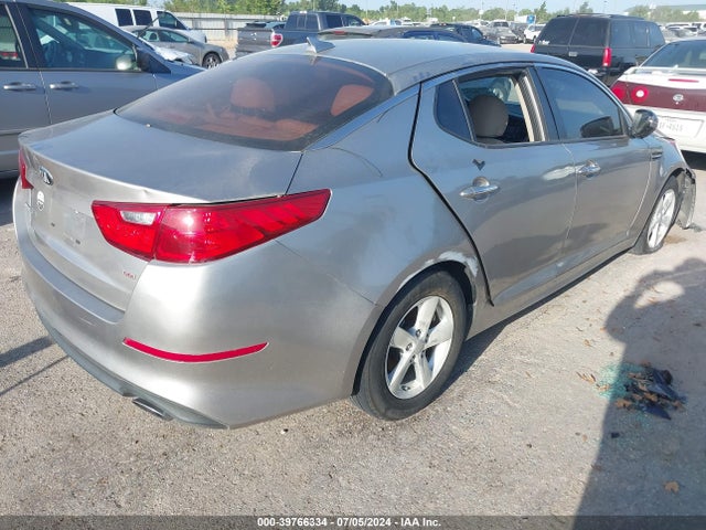KIA Optima Lx 2014 KNAGM4A79E5512921 Image 4
