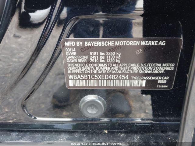 WBA5B1C5XED482454 BMW 535i