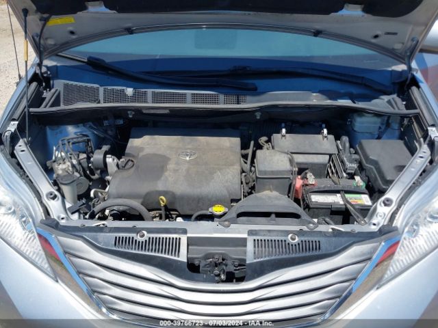 5TDYK3DC9ES471538 Toyota Sienna Xle V6 8 Passenger