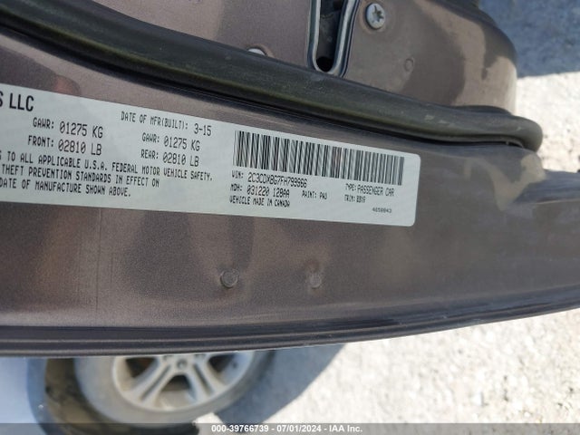 Dodge Charger Se 2015 2C3CDXBG7FH799966 Image 11