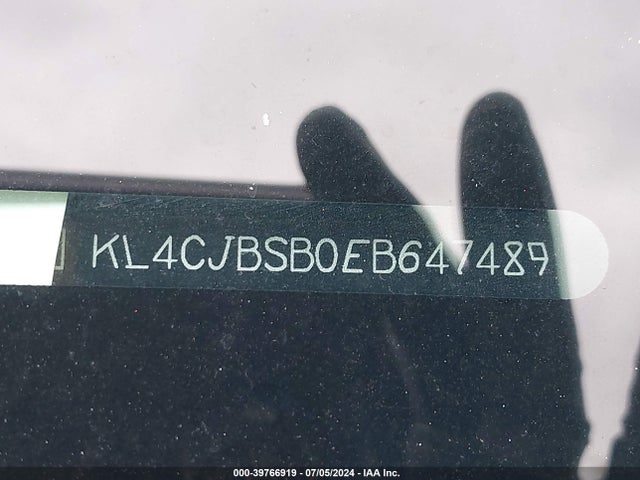 KL4CJBSB0EB647489 Buick Encore Convenience