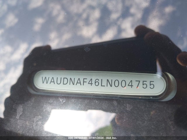 WAUDNAF46LN004755 Audi A4 Premium 45 Tfsi Quattro S Tronic