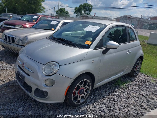 2012 FIAT 500 3C3CFFBR7CT203554 Photo 1