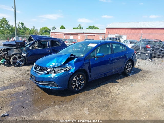 Honda CIVIC EX 2014 19XFB2F89EE082709 Image 2
