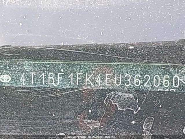 4T1BF1FK4EU362060 Toyota CAMRY LE
