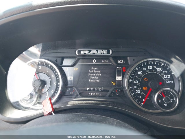 1C6SRFJT0MN736463 RAM 1500 Laramie  4x4 5'7 Box