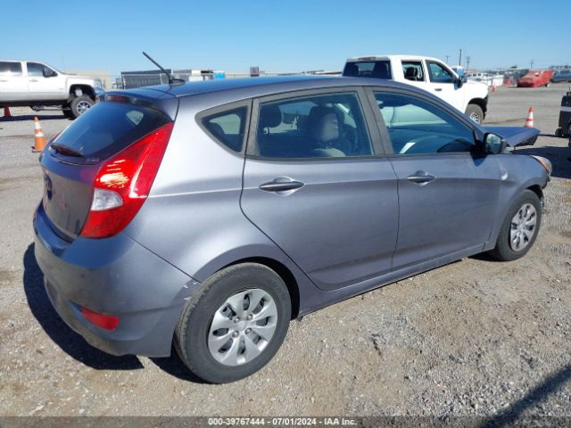 KMHCT5AE4HU347052 Hyundai ACCENT SE