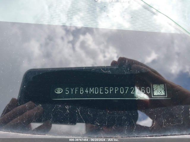 Toyota COROLLA LE 2023 5YFB4MDE5PP072760 Image 9