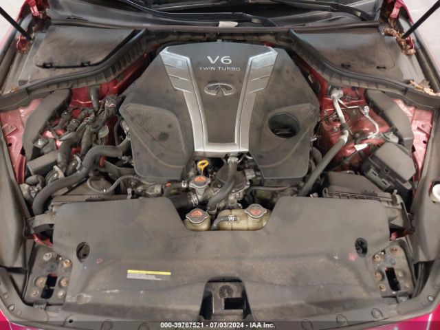 JN1FV7AR4JM481028 Infiniti Q50 3.0t Red Sport 400