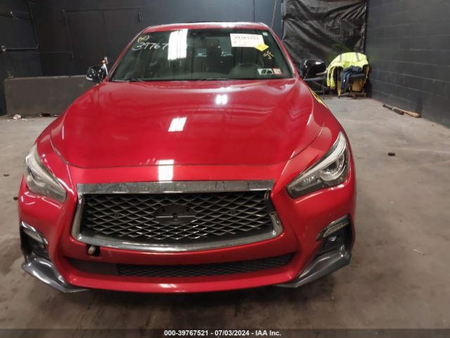 JN1FV7AR4JM481028 Infiniti Q50 3.0t Red Sport 400
