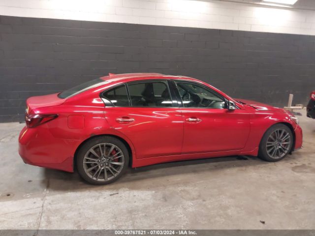 JN1FV7AR4JM481028 Infiniti Q50 3.0t Red Sport 400