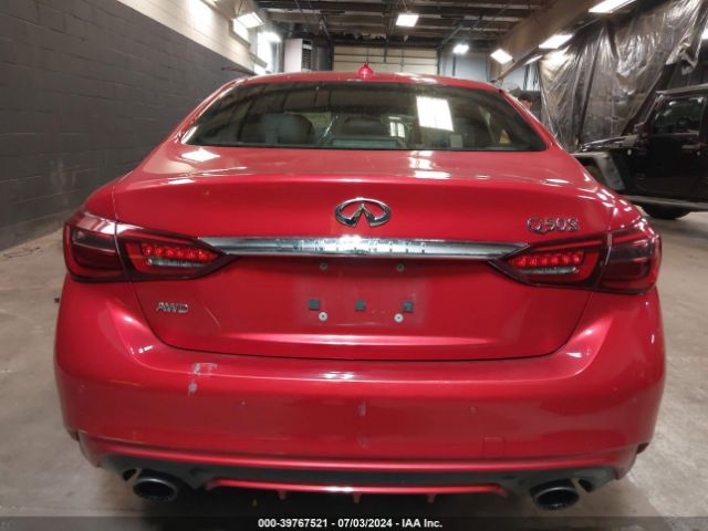 JN1FV7AR4JM481028 Infiniti Q50 3.0t Red Sport 400