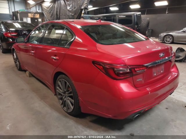 JN1FV7AR4JM481028 Infiniti Q50 3.0t Red Sport 400