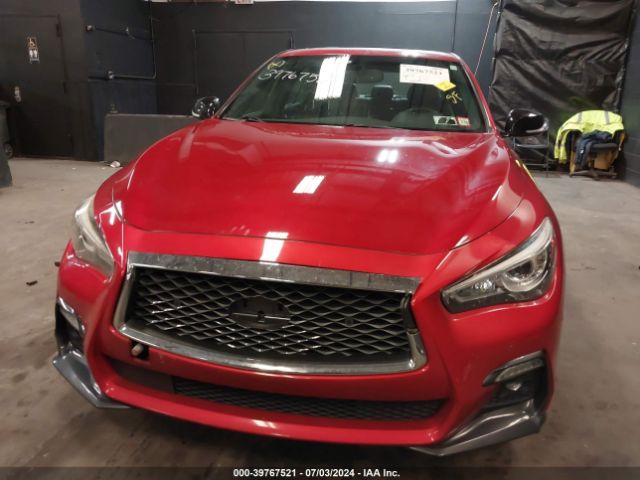 JN1FV7AR4JM481028 Infiniti Q50 3.0t Red Sport 400
