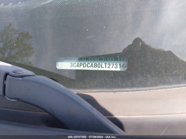 3C4PDCAB0LT273144 Dodge Journey Se Value