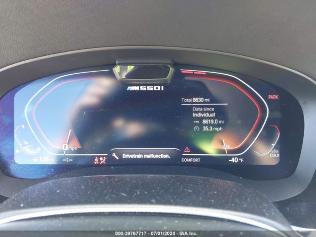 WBA13BK03PCN18761 BMW M550 I Xdrive