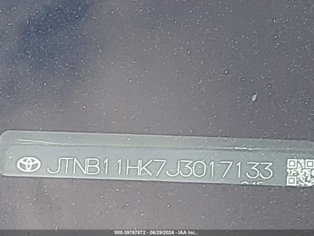 Toyota CAMRY LE 2018 JTNB11HK7J3017133 Image 17