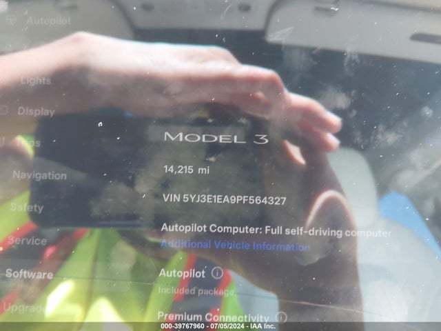 2023 TESLA MODEL 3 5YJ3E1EA9PF564327 Photo 6