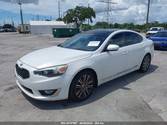 KIA Cadenza Premium 2014 KNALN4D7XE5166319 Image 2