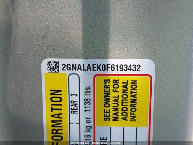 2GNALAEK0F6193432 Chevrolet EQUINOX LS