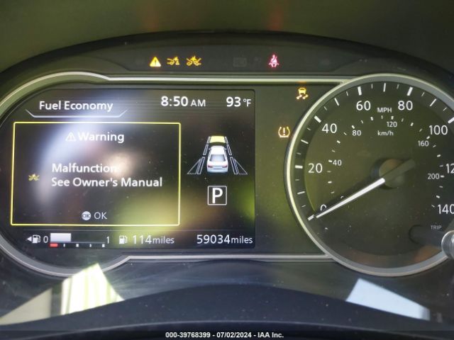 3N1CN8EV8ML876604 Nissan Versa Sv Xtronic Cvt