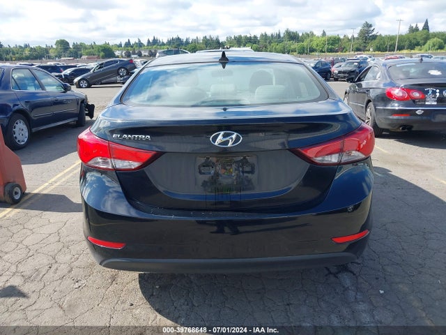 Hyundai ELANTRA SE 2014 KMHDH4AEXEU043302 Image 16