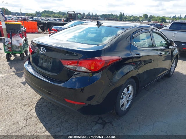Hyundai ELANTRA SE 2014 KMHDH4AEXEU043302 Image 4