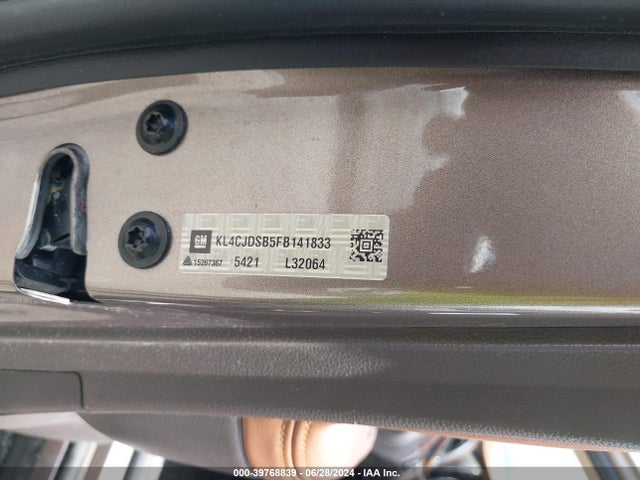 Buick Encore Premium 2015 KL4CJDSB5FB141833 Image 9
