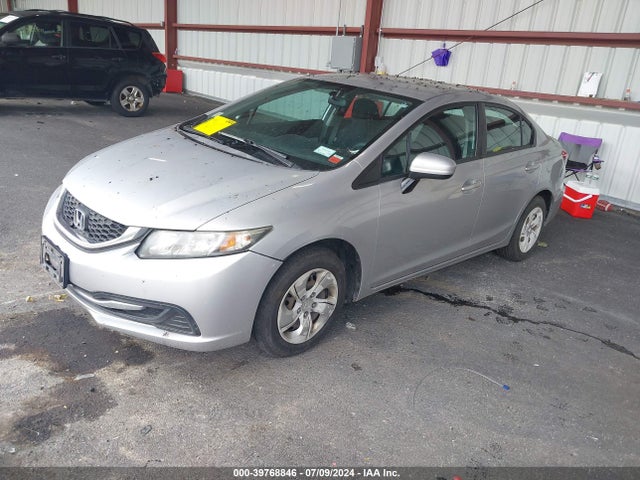 Honda Civic Lx 2014 2HGFB2F53EH506283 Image 2