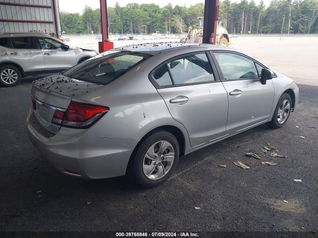 Honda Civic Lx 2014 2HGFB2F53EH506283 Image 4