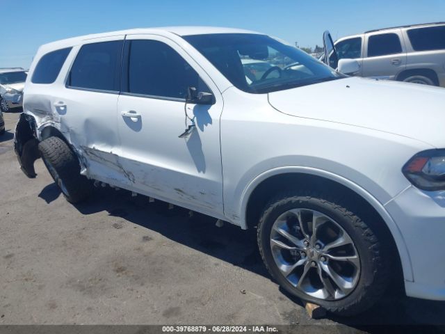 1C4RDJDG6KC722132 Dodge Durango Gt Plus Awd