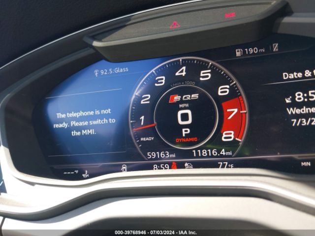 WA1A4AFY3J2071110 Audi Sq5 3.0t Premium Plus